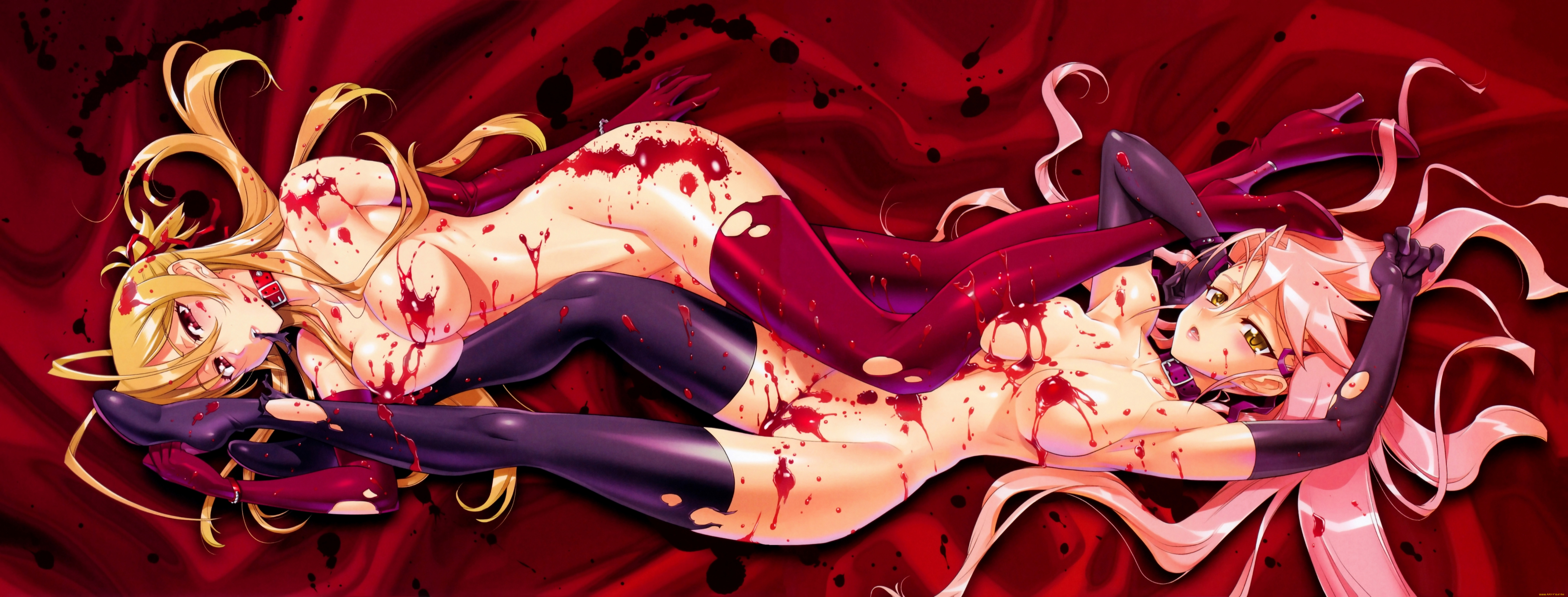 , highschool, of, the, dead, miyamoto, rei, takagi, saya